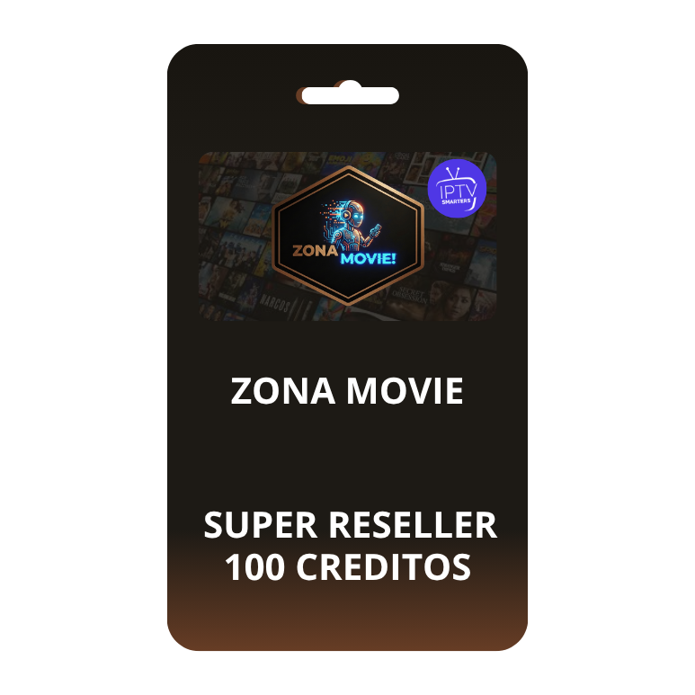 Zona movie super reseller 100 creditos